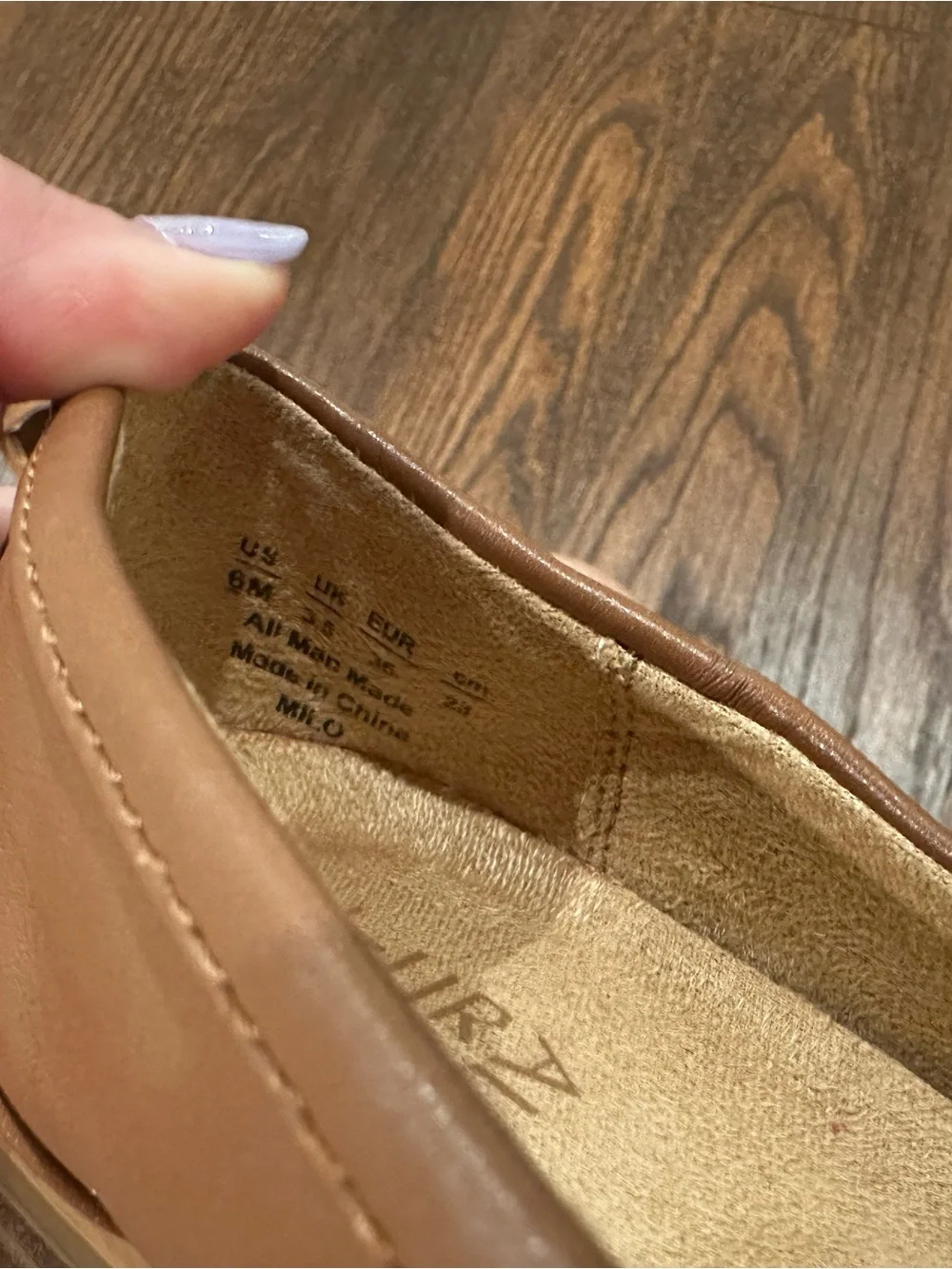 Naturalizer Brown Leather Penny Loafers